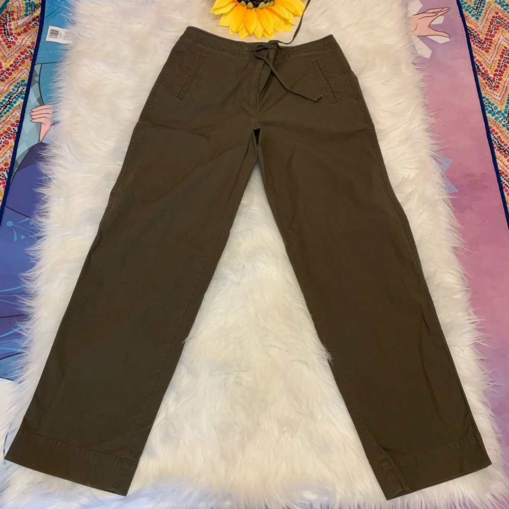 Talbots Petite Sz. 6 adjustable belt string  Pants